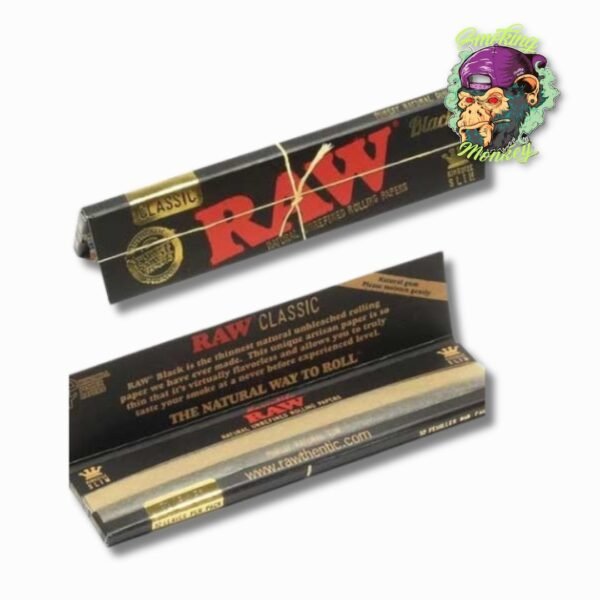 RAW CLASSIC BLACK KING SIZE