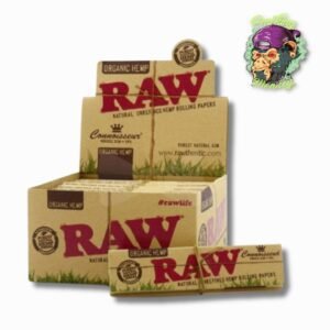RAW ORGANIC HEMP 1 114 KING SIZE  +   TIPS