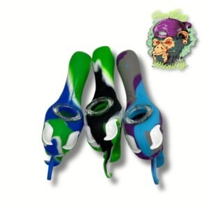 Pipa de silicón con bowl