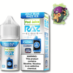 POD JUICE JOLLY BLUE RAZZ ICE