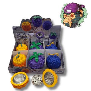 GRINDER 3 PIEZAS  ONE PIECE  FRUTA DEL DIABLO