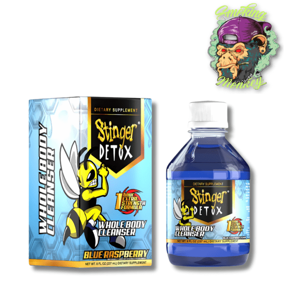 STINGER DETOX  Blue rasberry