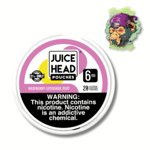 Juice Head pouches raspberry lemonade mint 6 mg